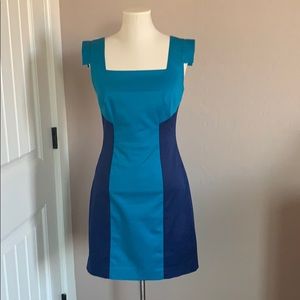 bebe colorblock dress